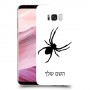 עכביש כיסוי מגן קשיח בעיצוב אישי עם השם שלך ל Samsung Galaxy S8+ יחידה אחת סקרין מובייל