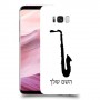 סקספון כיסוי מגן קשיח בעיצוב אישי עם השם שלך ל Samsung Galaxy S8+ יחידה אחת סקרין מובייל