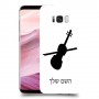 כינור כיסוי מגן קשיח בעיצוב אישי עם השם שלך ל Samsung Galaxy S8+ יחידה אחת סקרין מובייל