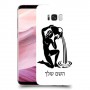 דלי כיסוי מגן קשיח בעיצוב אישי עם השם שלך ל Samsung Galaxy S8+ יחידה אחת סקרין מובייל