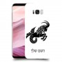 גדי כיסוי מגן קשיח בעיצוב אישי עם השם שלך ל Samsung Galaxy S8+ יחידה אחת סקרין מובייל