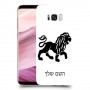 אריה כיסוי מגן קשיח בעיצוב אישי עם השם שלך ל Samsung Galaxy S8+ יחידה אחת סקרין מובייל