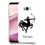 קשת כיסוי מגן קשיח בעיצוב אישי עם השם שלך ל Samsung Galaxy S8+ יחידה אחת סקרין מובייל