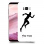 רץ כיסוי מגן קשיח בעיצוב אישי עם השם שלך ל Samsung Galaxy S8+ יחידה אחת סקרין מובייל