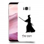 סמוראי כיסוי מגן קשיח בעיצוב אישי עם השם שלך ל Samsung Galaxy S8+ יחידה אחת סקרין מובייל