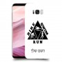 טריאתלון כיסוי מגן קשיח בעיצוב אישי עם השם שלך ל Samsung Galaxy S8+ יחידה אחת סקרין מובייל