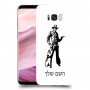 מערב פרוע - קאובוי כיסוי מגן קשיח בעיצוב אישי עם השם שלך ל Samsung Galaxy S8+ יחידה אחת סקרין מובייל