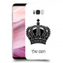 כתר מלכותי כיסוי מגן קשיח בעיצוב אישי עם השם שלך ל Samsung Galaxy S8+ יחידה אחת סקרין מובייל
