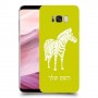 זברה כיסוי מגן קשיח בעיצוב אישי עם השם שלך ל Samsung Galaxy S8+ יחידה אחת סקרין מובייל