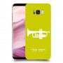 חצוצרה כיסוי מגן קשיח בעיצוב אישי עם השם שלך ל Samsung Galaxy S8+ יחידה אחת סקרין מובייל