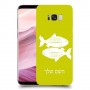 דגים כיסוי מגן קשיח בעיצוב אישי עם השם שלך ל Samsung Galaxy S8+ יחידה אחת סקרין מובייל