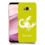 עקרב כיסוי מגן קשיח בעיצוב אישי עם השם שלך ל Samsung Galaxy S8+ יחידה אחת סקרין מובייל