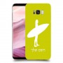 גלישה כיסוי מגן קשיח בעיצוב אישי עם השם שלך ל Samsung Galaxy S8+ יחידה אחת סקרין מובייל