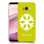 שלג כיסוי מגן קשיח בעיצוב אישי עם השם שלך ל Samsung Galaxy S8+ יחידה אחת סקרין מובייל