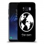 עולם כיסוי מגן קשיח בעיצוב אישי עם השם שלך ל Samsung Galaxy S8 יחידה אחת סקרין מובייל