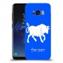 שור כיסוי מגן קשיח בעיצוב אישי עם השם שלך ל Samsung Galaxy S8 יחידה אחת סקרין מובייל