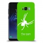 עכביש כיסוי מגן קשיח בעיצוב אישי עם השם שלך ל Samsung Galaxy S8 יחידה אחת סקרין מובייל