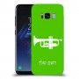 חצוצרה כיסוי מגן קשיח בעיצוב אישי עם השם שלך ל Samsung Galaxy S8 יחידה אחת סקרין מובייל