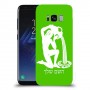 דלי כיסוי מגן קשיח בעיצוב אישי עם השם שלך ל Samsung Galaxy S8 יחידה אחת סקרין מובייל