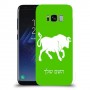 שור כיסוי מגן קשיח בעיצוב אישי עם השם שלך ל Samsung Galaxy S8 יחידה אחת סקרין מובייל