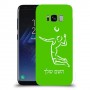 שחקן כדורעף כיסוי מגן קשיח בעיצוב אישי עם השם שלך ל Samsung Galaxy S8 יחידה אחת סקרין מובייל