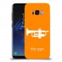 חצוצרה כיסוי מגן קשיח בעיצוב אישי עם השם שלך ל Samsung Galaxy S8 יחידה אחת סקרין מובייל