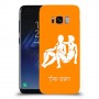 תאומים כיסוי מגן קשיח בעיצוב אישי עם השם שלך ל Samsung Galaxy S8 יחידה אחת סקרין מובייל