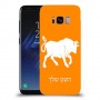 שור כיסוי מגן קשיח בעיצוב אישי עם השם שלך ל Samsung Galaxy S8 יחידה אחת סקרין מובייל