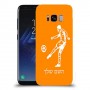 שחקן כדורגל כיסוי מגן קשיח בעיצוב אישי עם השם שלך ל Samsung Galaxy S8 יחידה אחת סקרין מובייל