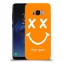סמיילי כיסוי מגן קשיח בעיצוב אישי עם השם שלך ל Samsung Galaxy S8 יחידה אחת סקרין מובייל