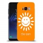 שמש כיסוי מגן קשיח בעיצוב אישי עם השם שלך ל Samsung Galaxy S8 יחידה אחת סקרין מובייל