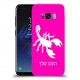 עקרב כיסוי מגן קשיח בעיצוב אישי עם השם שלך ל Samsung Galaxy S8 יחידה אחת סקרין מובייל