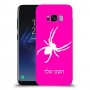 עכביש כיסוי מגן קשיח בעיצוב אישי עם השם שלך ל Samsung Galaxy S8 יחידה אחת סקרין מובייל