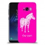 זברה כיסוי מגן קשיח בעיצוב אישי עם השם שלך ל Samsung Galaxy S8 יחידה אחת סקרין מובייל