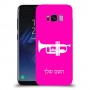 חצוצרה כיסוי מגן קשיח בעיצוב אישי עם השם שלך ל Samsung Galaxy S8 יחידה אחת סקרין מובייל