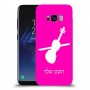 כינור כיסוי מגן קשיח בעיצוב אישי עם השם שלך ל Samsung Galaxy S8 יחידה אחת סקרין מובייל