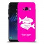דגים כיסוי מגן קשיח בעיצוב אישי עם השם שלך ל Samsung Galaxy S8 יחידה אחת סקרין מובייל