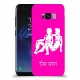 תאומים כיסוי מגן קשיח בעיצוב אישי עם השם שלך ל Samsung Galaxy S8 יחידה אחת סקרין מובייל