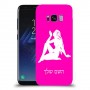 בתולה כיסוי מגן קשיח בעיצוב אישי עם השם שלך ל Samsung Galaxy S8 יחידה אחת סקרין מובייל
