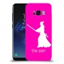 סמוראי כיסוי מגן קשיח בעיצוב אישי עם השם שלך ל Samsung Galaxy S8 יחידה אחת סקרין מובייל