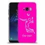 שחקן כדורעף כיסוי מגן קשיח בעיצוב אישי עם השם שלך ל Samsung Galaxy S8 יחידה אחת סקרין מובייל