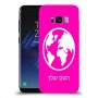 עולם כיסוי מגן קשיח בעיצוב אישי עם השם שלך ל Samsung Galaxy S8 יחידה אחת סקרין מובייל