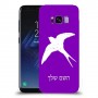 ציפור לבלוע כיסוי מגן קשיח בעיצוב אישי עם השם שלך ל Samsung Galaxy S8 יחידה אחת סקרין מובייל