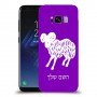 טלה כיסוי מגן קשיח בעיצוב אישי עם השם שלך ל Samsung Galaxy S8 יחידה אחת סקרין מובייל