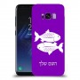 דגים כיסוי מגן קשיח בעיצוב אישי עם השם שלך ל Samsung Galaxy S8 יחידה אחת סקרין מובייל
