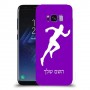 רץ כיסוי מגן קשיח בעיצוב אישי עם השם שלך ל Samsung Galaxy S8 יחידה אחת סקרין מובייל