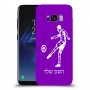 שחקן כדורגל כיסוי מגן קשיח בעיצוב אישי עם השם שלך ל Samsung Galaxy S8 יחידה אחת סקרין מובייל