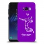 שחקן כדורעף כיסוי מגן קשיח בעיצוב אישי עם השם שלך ל Samsung Galaxy S8 יחידה אחת סקרין מובייל