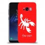 עקרב כיסוי מגן קשיח בעיצוב אישי עם השם שלך ל Samsung Galaxy S8 יחידה אחת סקרין מובייל