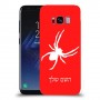 עכביש כיסוי מגן קשיח בעיצוב אישי עם השם שלך ל Samsung Galaxy S8 יחידה אחת סקרין מובייל